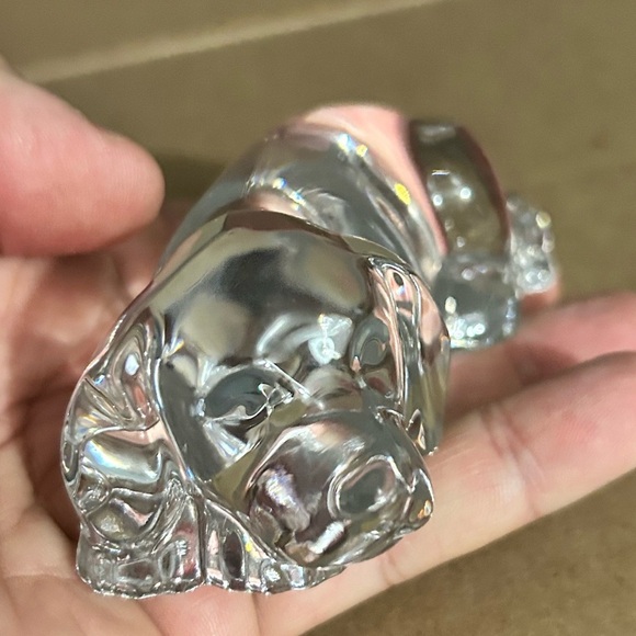 Princess House Crystal dog figure- paperweight-decor-or gift-preloved - Picture 9 of 9